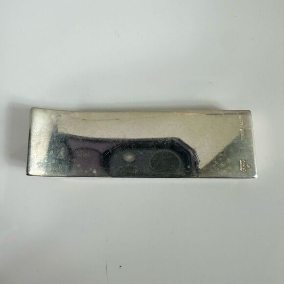 Gucci G Logo Sterling Silver Money Clip - Picture 2 of 6
